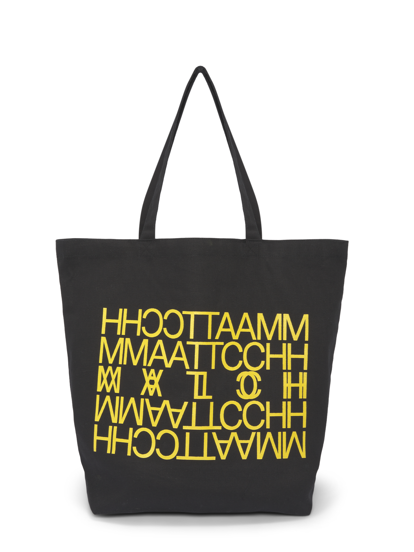 SHOPPER BAG WHITE / BLACK