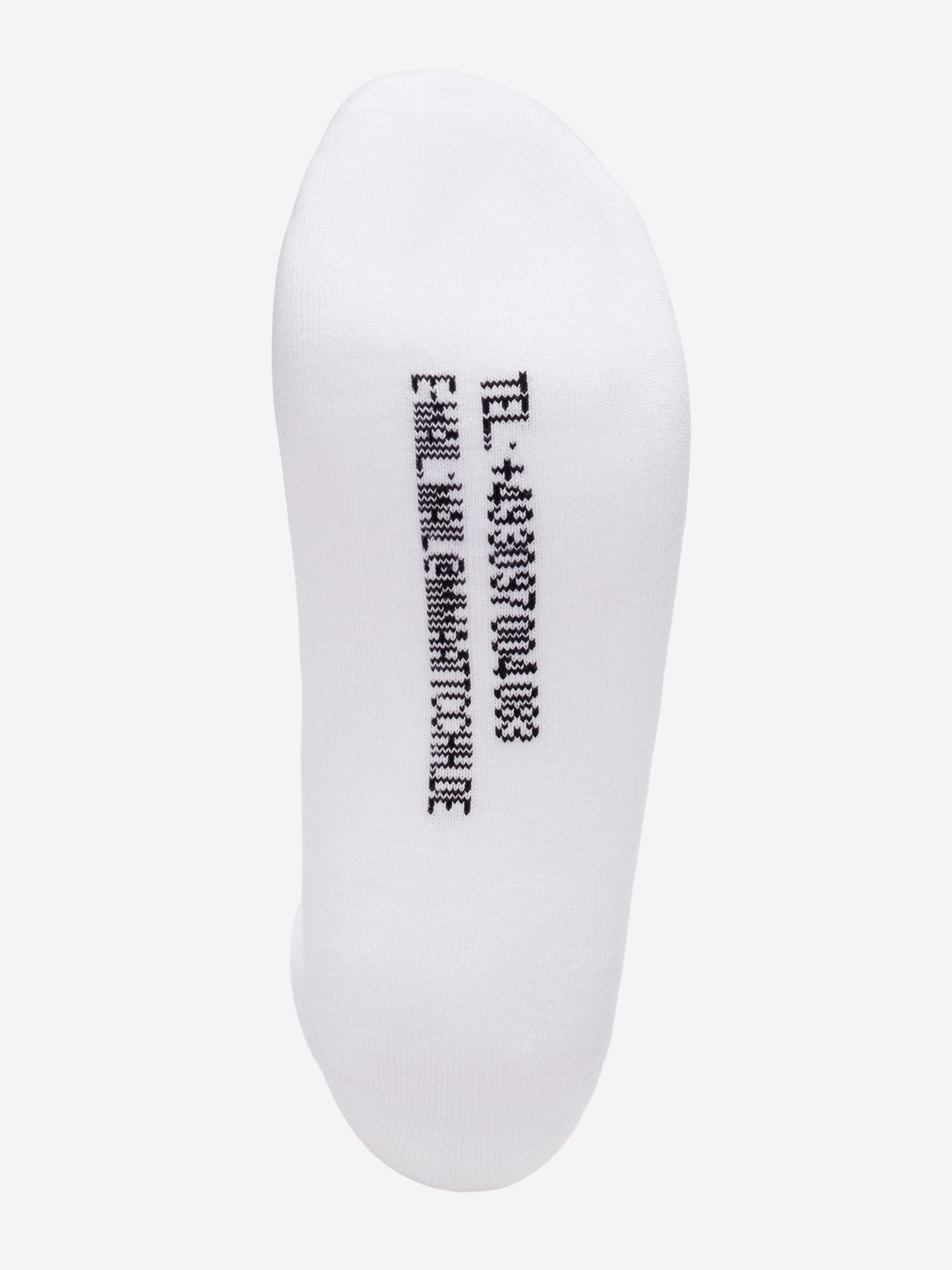 RIBBED TENNIS SOCKS WHITE