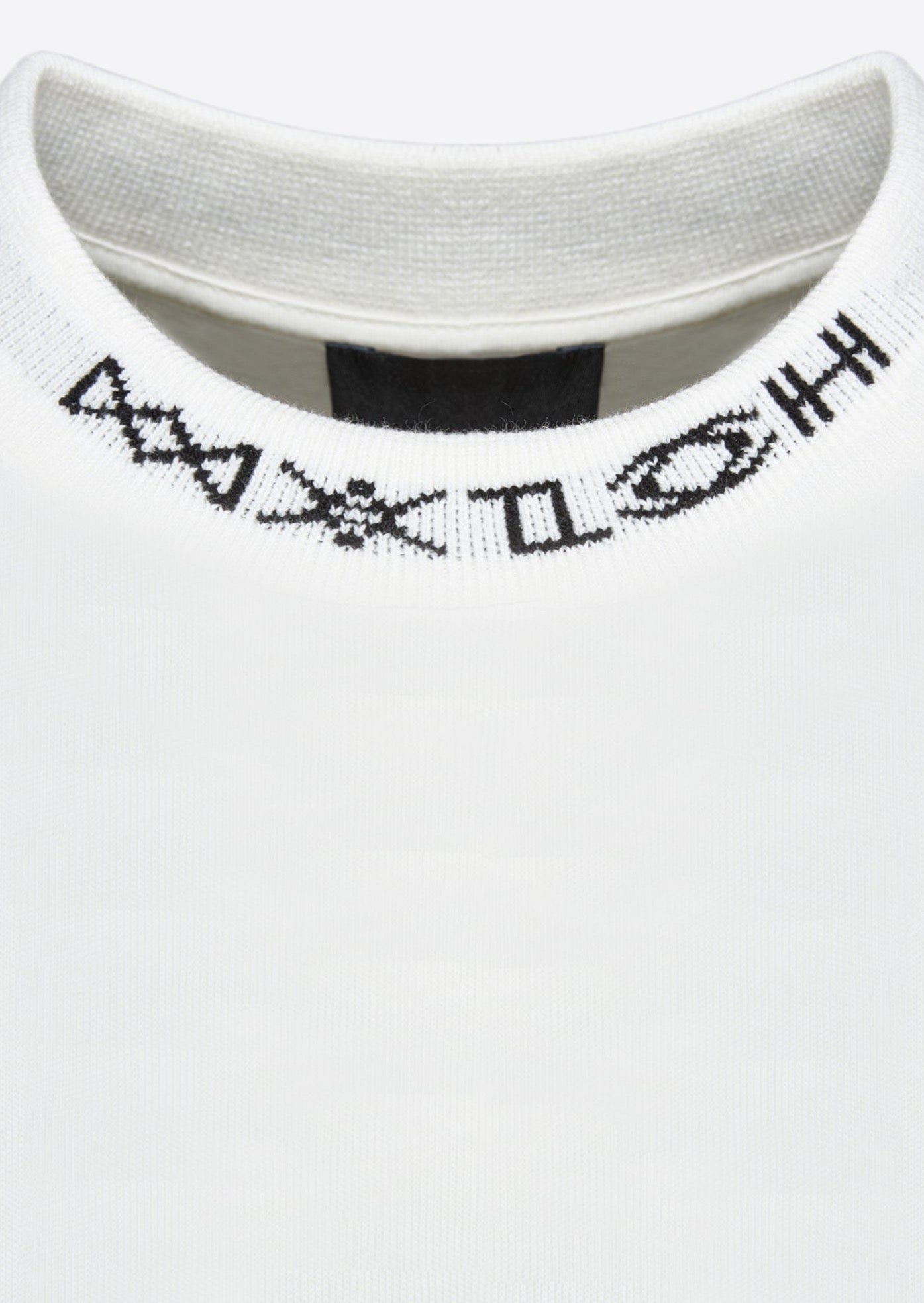 LOGO RIB T-SHIRT WHITE