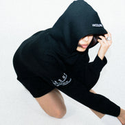HOODED SWEATSHIRT BLACK