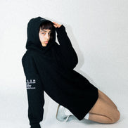 HOODED SWEATSHIRT BLACK
