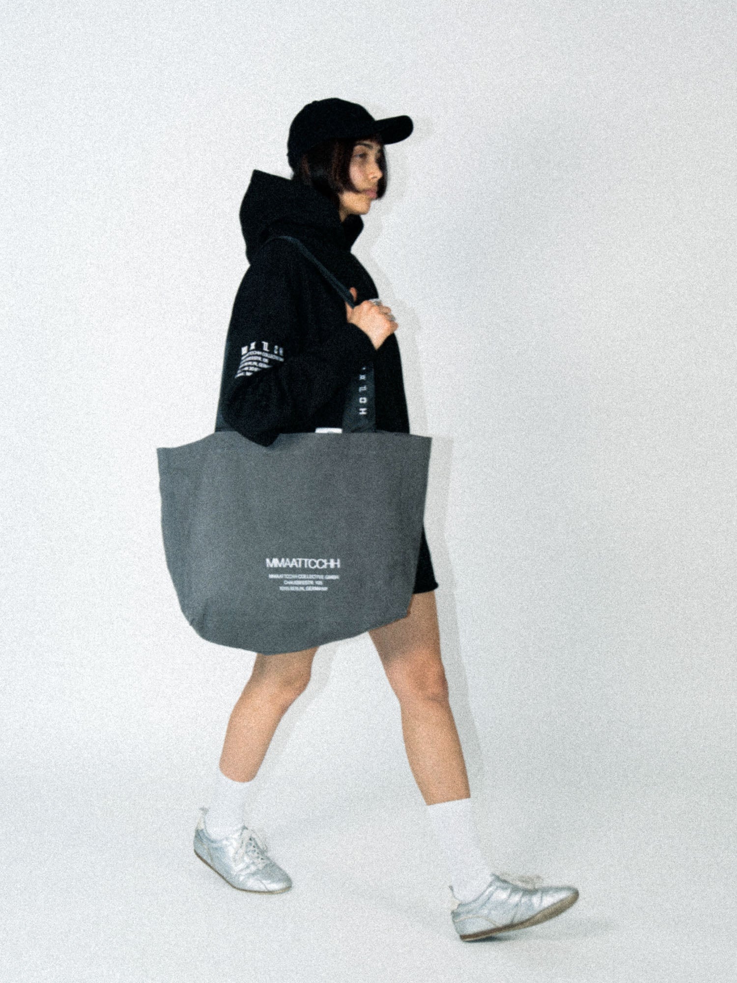 TOTE BAG DARK GREY