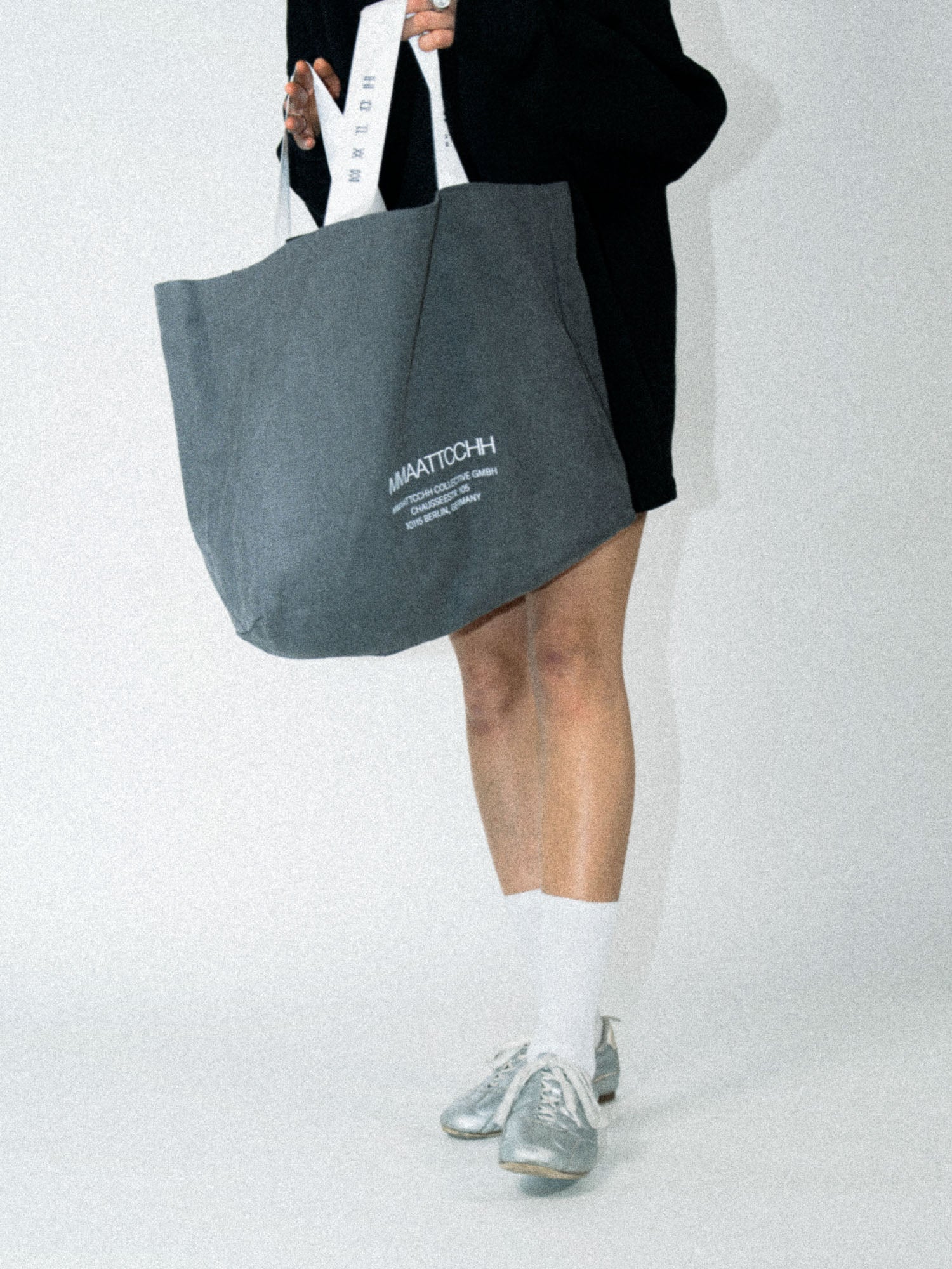 TOTE BAG DARK GREY