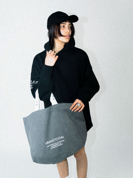 TOTE BAG DARK GREY