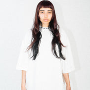 LOGO RIB T-SHIRT WHITE