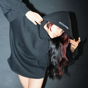 HOODED SWEATSHIRT BLACK