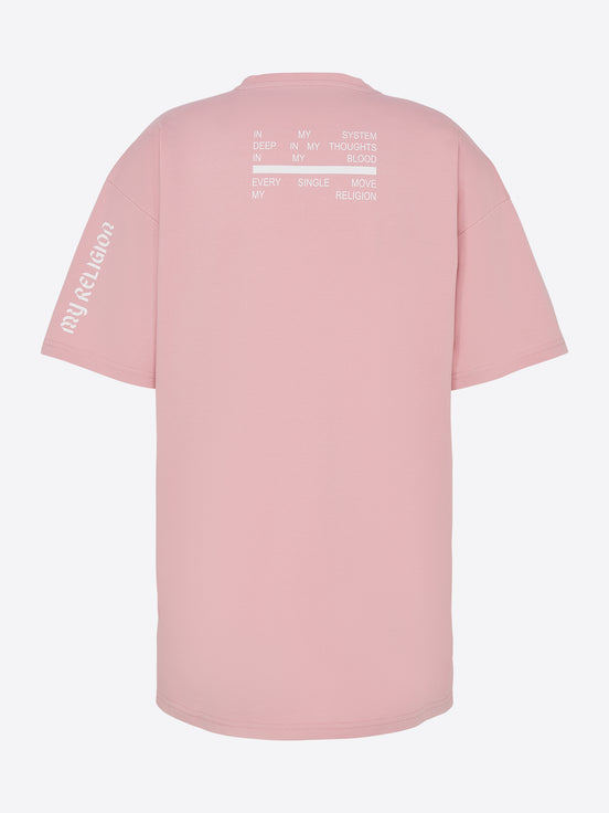 Limited ALADAG - MY RELIGION - Shirt Rosé