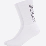 RIBBED TENNIS SOCKS WHITE
