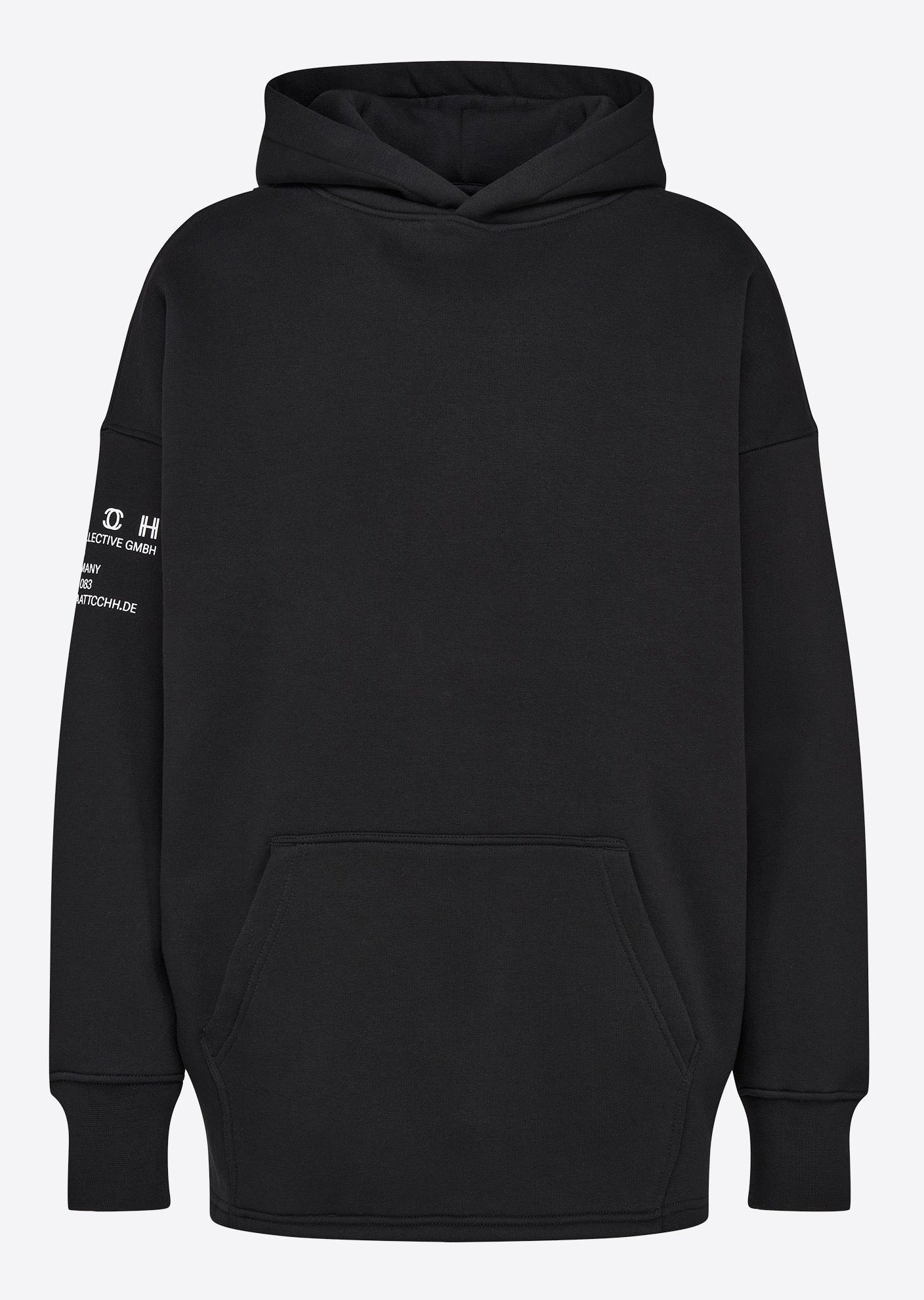HOODED SWEATSHIRT BLACK