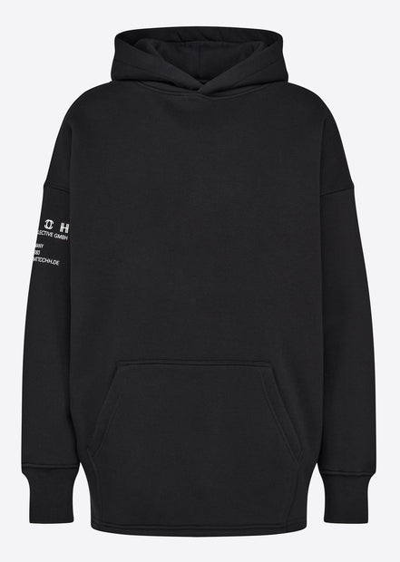 HOODED SWEATSHIRT BLACK