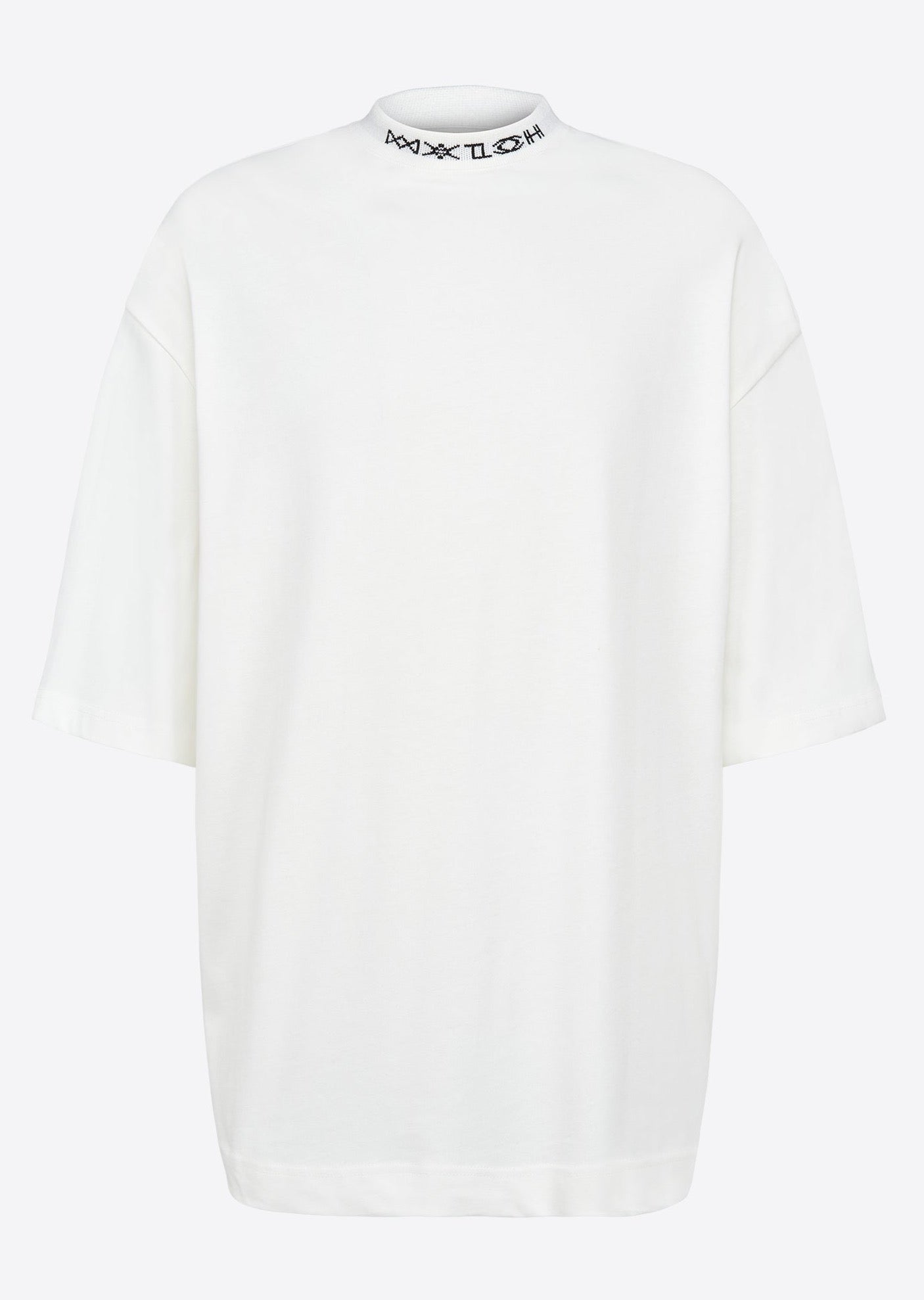 LOGO RIB T-SHIRT WHITE