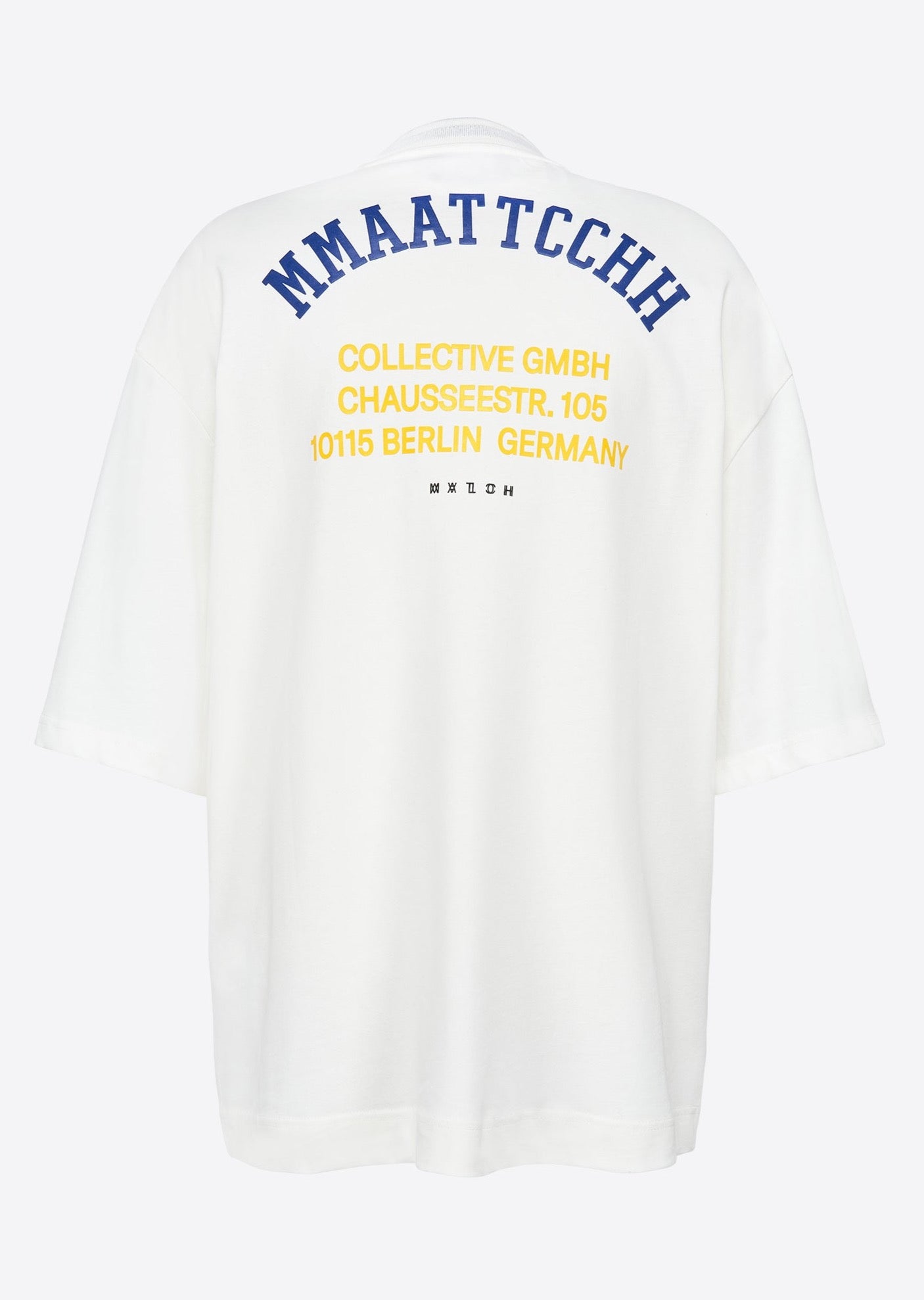 LOGO RIB T-SHIRT WHITE